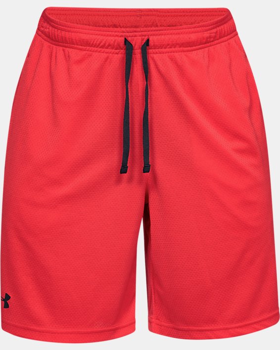 Men's UA Tech™ Mesh Shorts, Red, pdpMainDesktop image number 4
